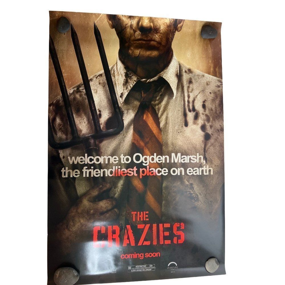 The Crazies Timothy Olyphant Original Movie Poster 40" X 27" Horror